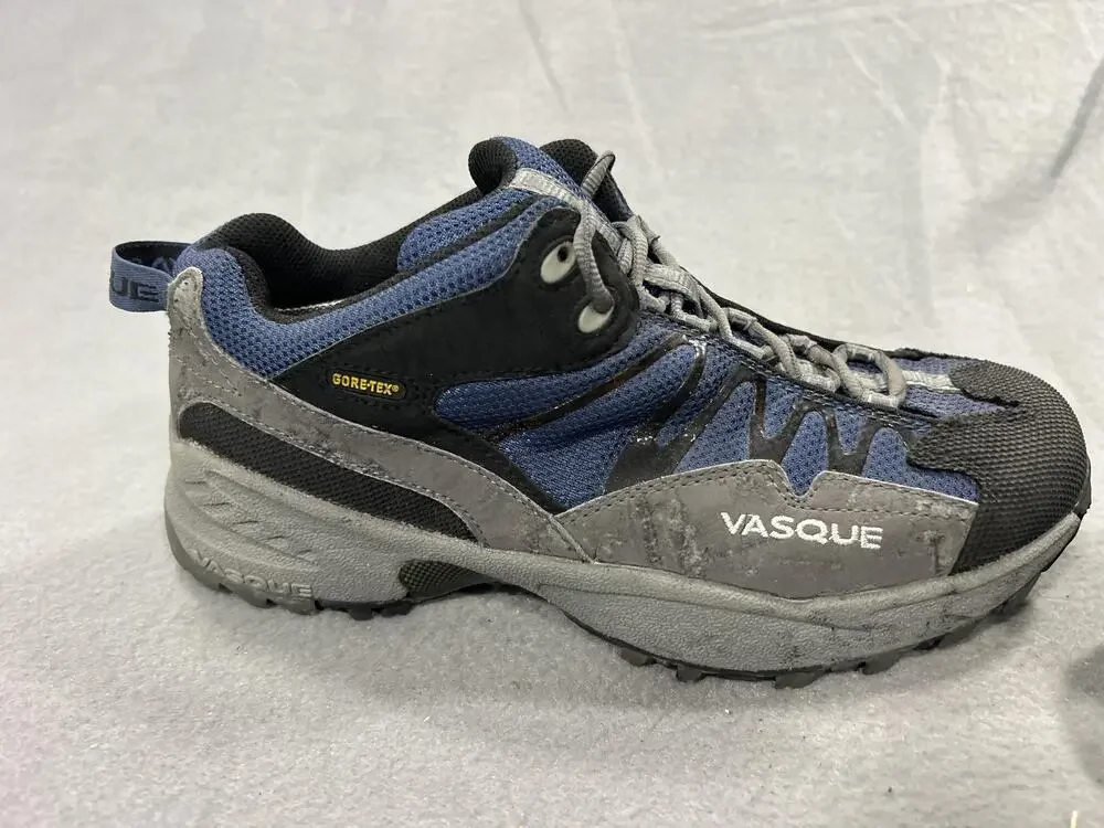 Vasque Velocity GTX Shoes Womens Size 8.5W Blue Waterproof Hiking Trail Outdoor
